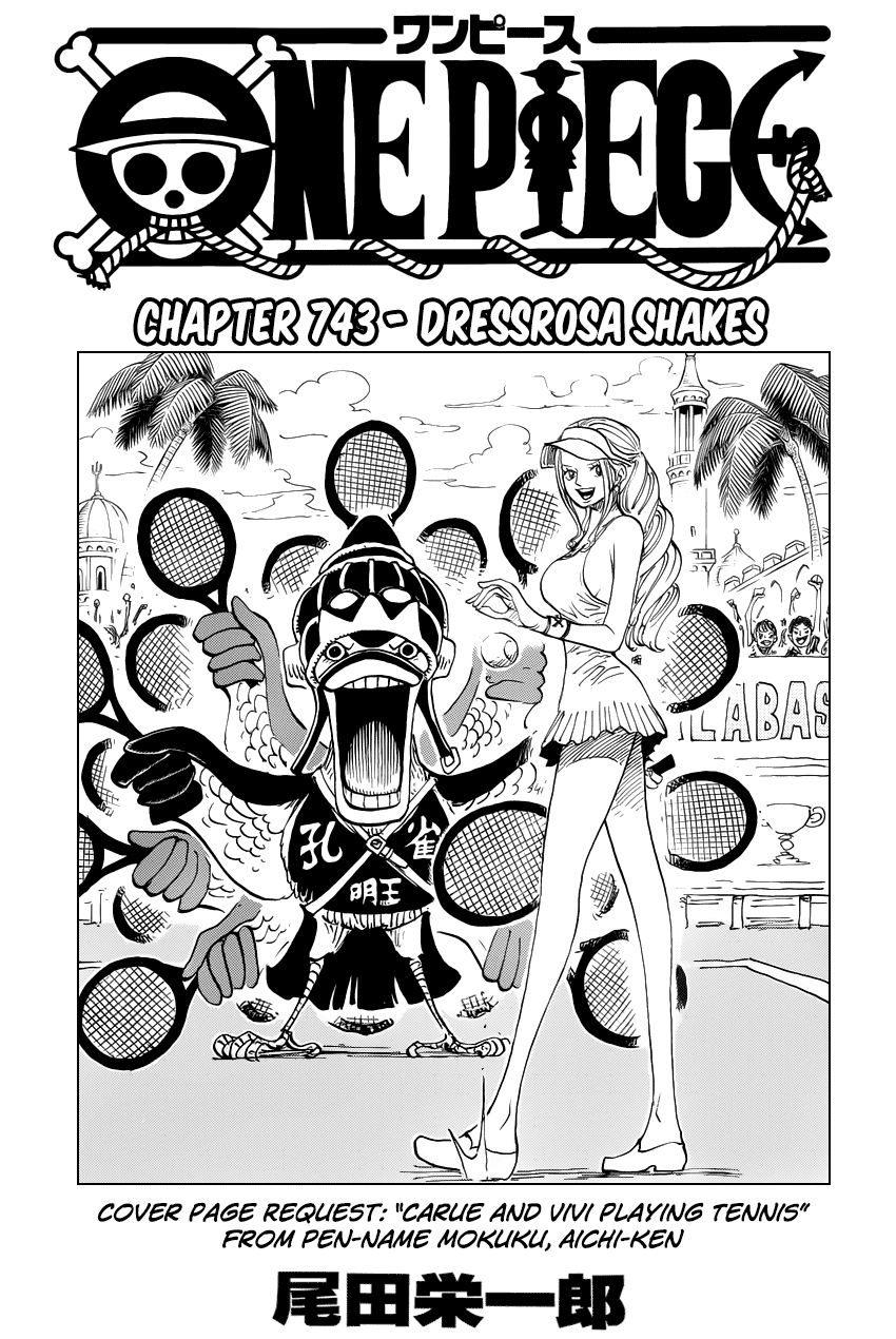 One Piece, Chapter 743 image 02